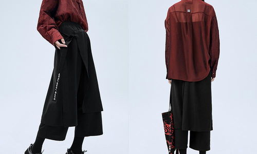 魔道祖師×太平鳥聯(lián)名服飾 連衣裙優(yōu)雅大方，束腳褲酷帥隨性