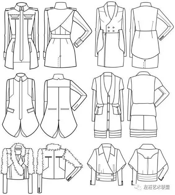 零基礎也能行！針紡織品服裝款式圖手繪速成指南